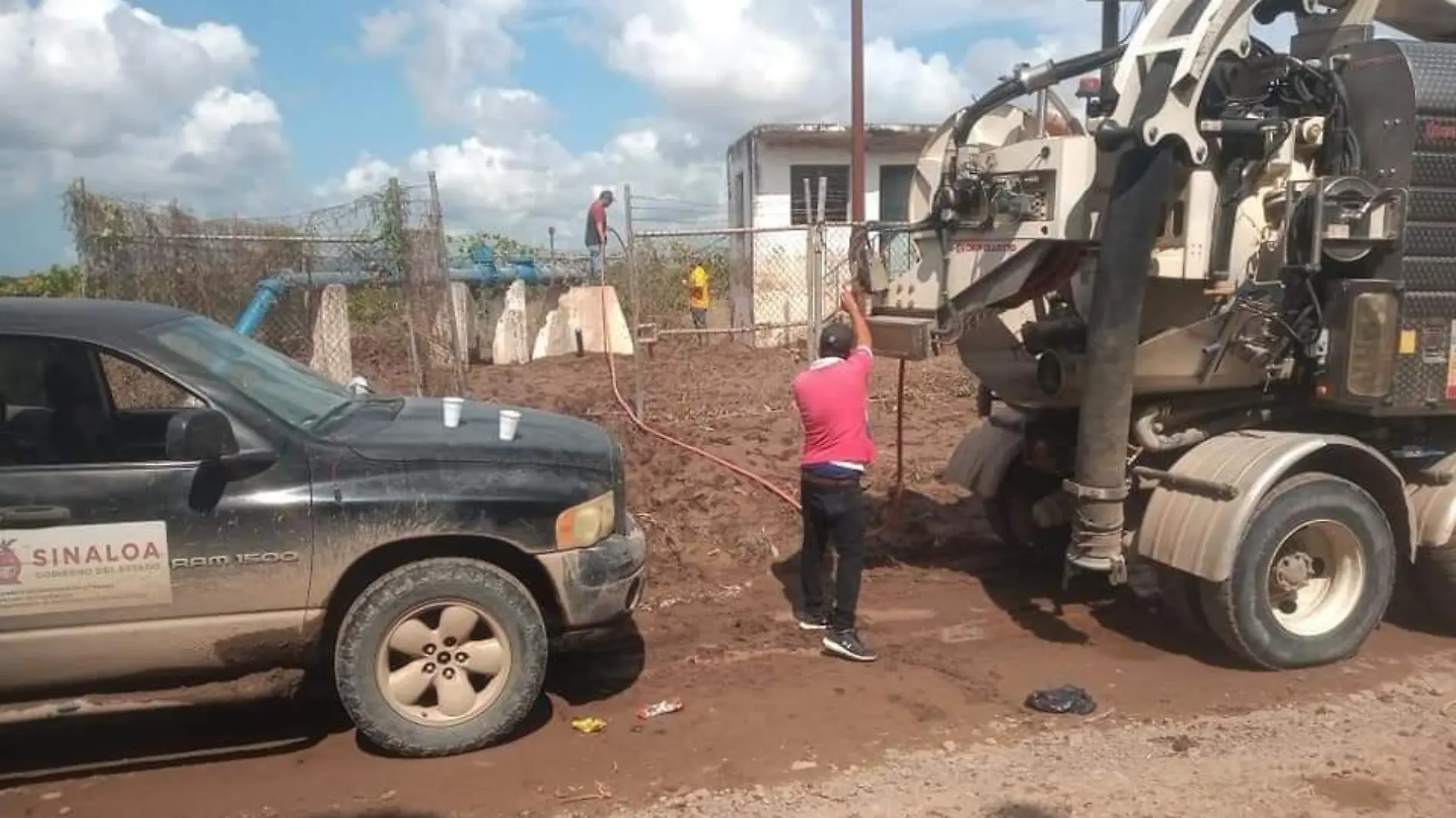 sin agua la zona del valle